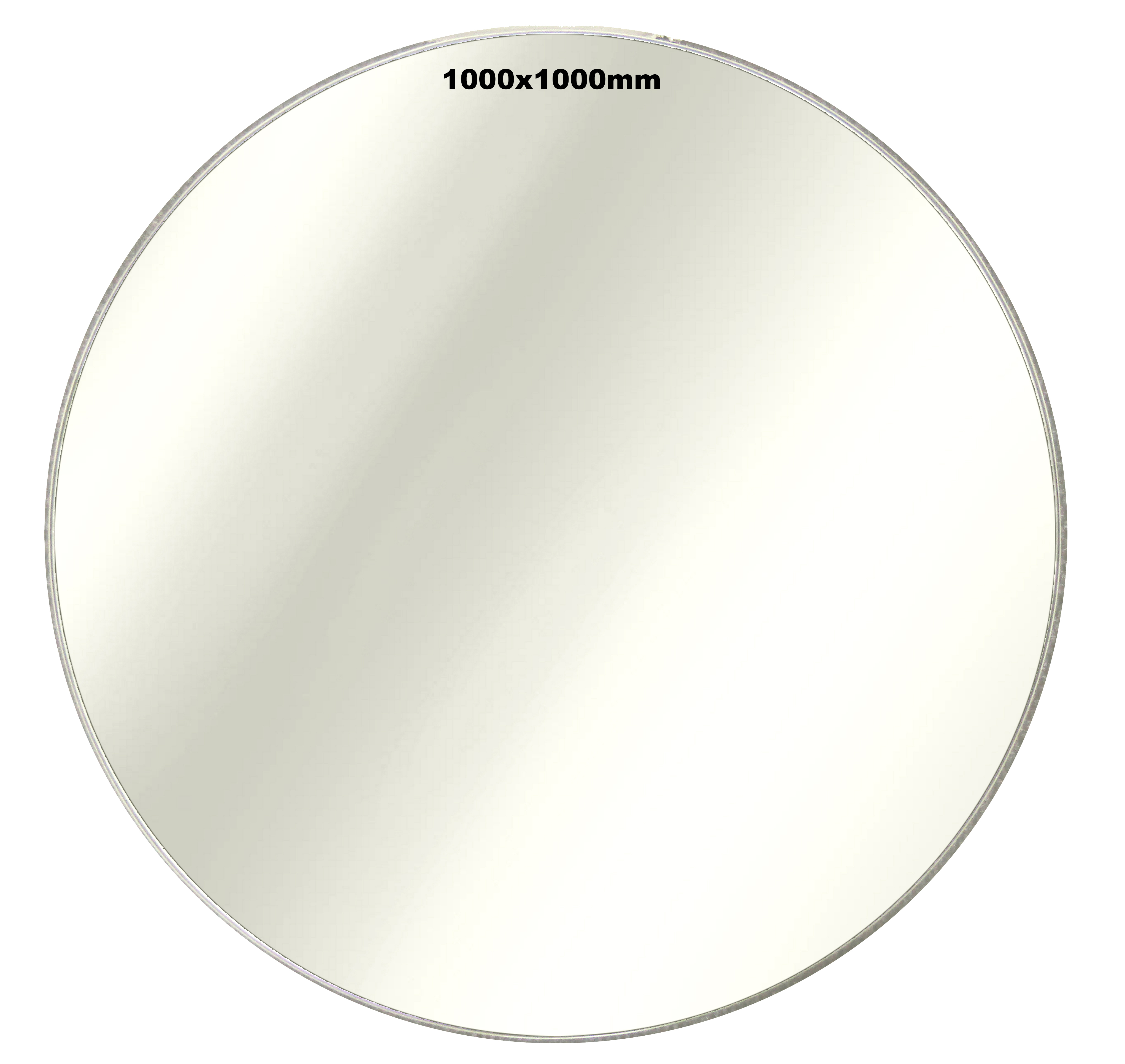 ASM005 Wall décor art mirror on mirror round modern 1000mm